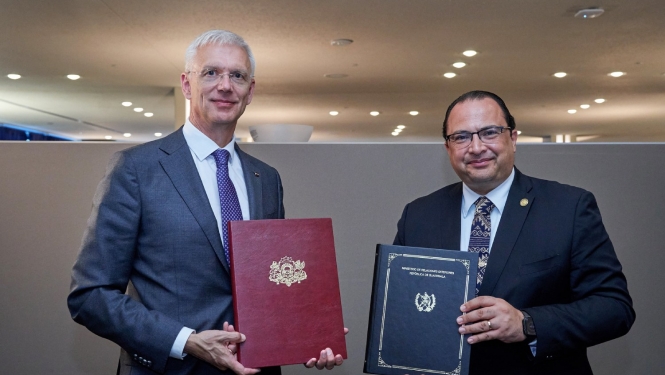 Latvijas un Gvatemalas ārlietu ministri paraksta ārlietu resoru Saprašanās memorandu