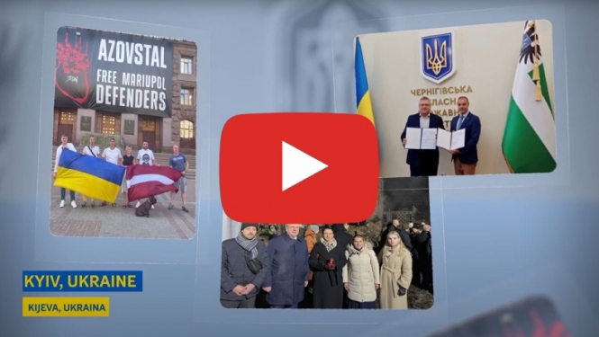 Latvija atbalsta Ukrainu video