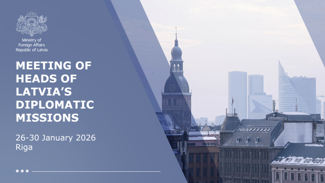 Meeting of Heads of Latvia's Diplomatic Missions banner