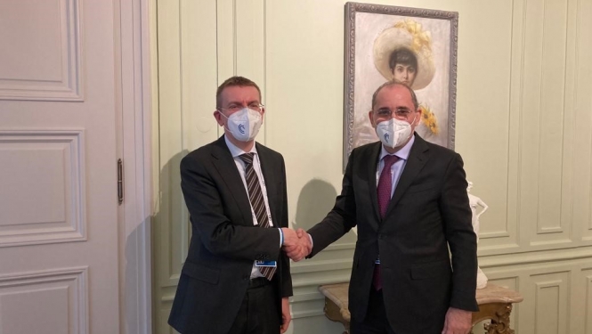 Latvijas ārlietu ministra tikšanās ar Jordānijas ārlietu ministru