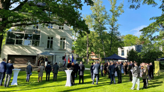 Pieņemšana par godu Latvijas Republikas neatkarības atjaunošanas 35. gadadienai