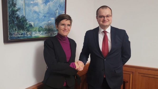 Reinis Brusbārdis darba vizītē Berlīnē