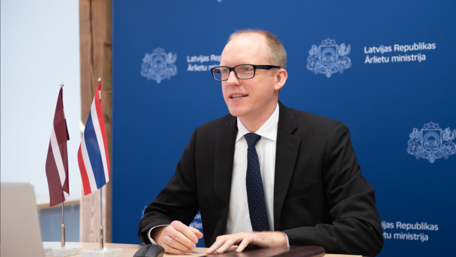 Valsts sekretārs aicina jauno Taizemes vēstnieci veicināt ekonomisko sadarbību