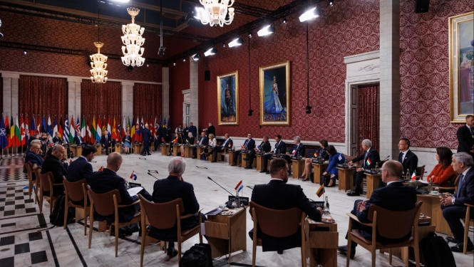 Valsts sekretārs NATO ārlietu ministru sanāksmē Oslo aicina stiprināt NATO–Ukrainas ilgtermiņa sadarbību