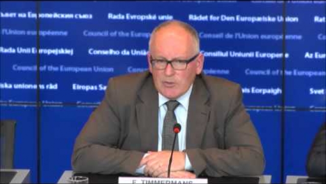 Edgara Rinkēviča preses konference pēc Vispārējo lietu padomes 21.04.2015