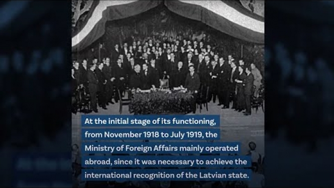 105 Years of the Ministry of Foreign Affairs
