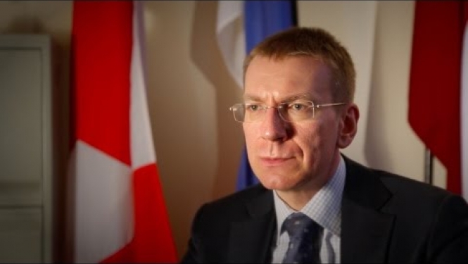 Interview With Latvian Minister of Foreign Affairs Edgars Rinkēvičs