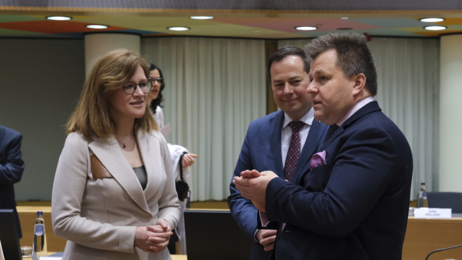 Parlamentārā sekretāre Briselē 2022. gada 20. maijā