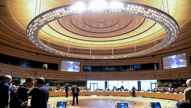 2022. gada 11. aprīlī Latvijas ārlietu ministrs Edgars Rinkēvičs Luksemburgā piedalījās Eiropas Savienības (ES) Ārlietu padomes sanāksmē