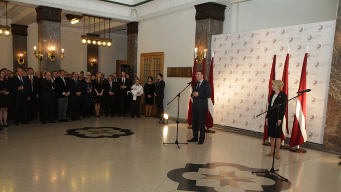 Ārlietu ministrijā atzīmē Latvijas Republikas de iure 94. gadadienu