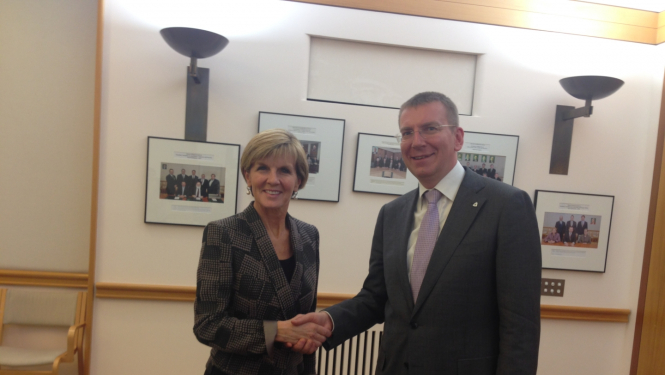 Edgara Rinkēviča darba vizīte Austrālijā