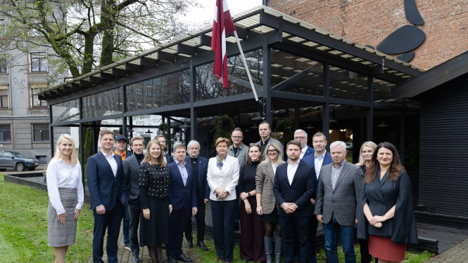 Ārlietu ministre tiekas ar Latvijas eksportētāju asociācijas biedriem. 2024. gada 13. novembris