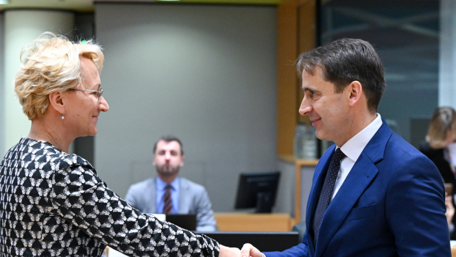  D.Melbārde Vispārējo lietu padomes sanāksmē Briselē, 17.12.2024.