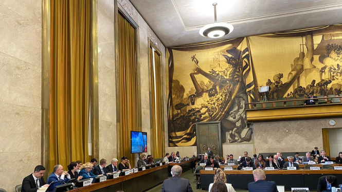 Ārlietu ministrs uzrunā ANO Atbruņošanās konferences dalībvalstis