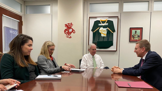 Ārlietu ministrs pateicas par ASV Senāta nelokāmo atbalstu Latvijas un Baltijas valstu drošībai