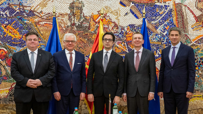Ārlietu ministrs pauž stingru atbalstu ES iestāšanās sarunu sākšanai ar Ziemeļmaķedoniju