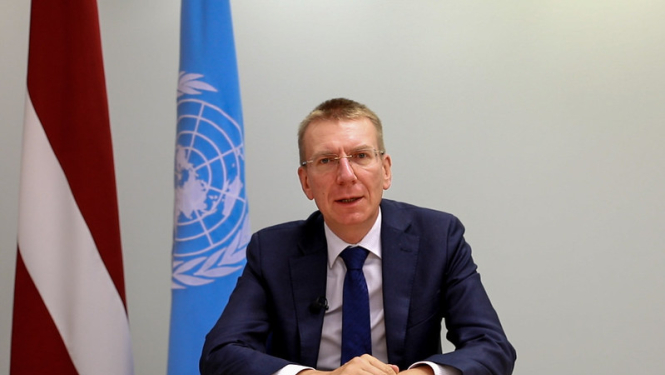 Ārlietu ministrs aicina ANO Cilvēktiesību padomi izveidot ANO Cilvēktiesību uzraudzības misiju Baltkrievijā