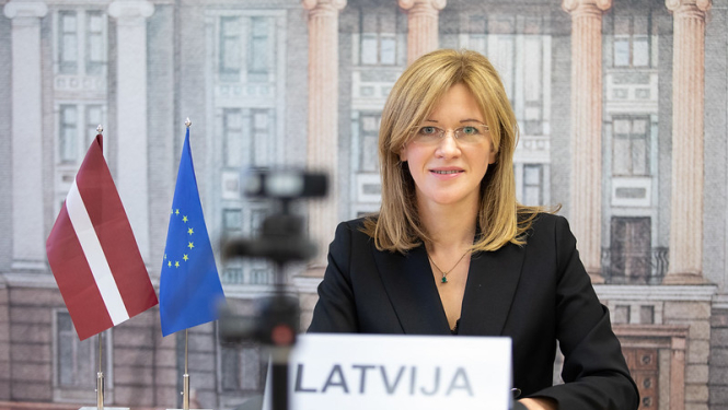 Zanda Kalniņa-Lukaševica: ES ir jābūt solidārai ar Baltkrievijas tautu