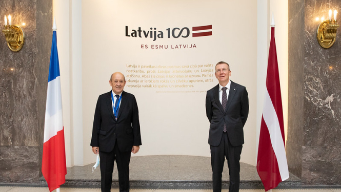 E.Rinkēvičs paraksta Latvijas-Francijas Stratēģiskās partnerības prioritātes un Rīcības plānu sadarbībai izglītībā un zinātnē