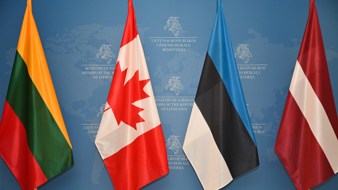 Baltijas valstu un Kanādas ārlietu ministru kopīgs paziņojums