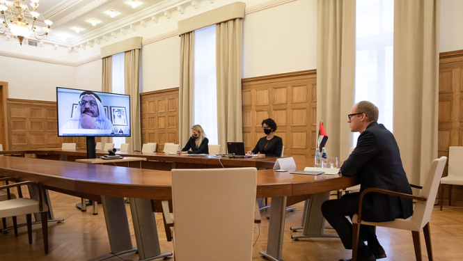 Latvia and the United Arab Emirates hold political consultations on bilateral relations and regional developments