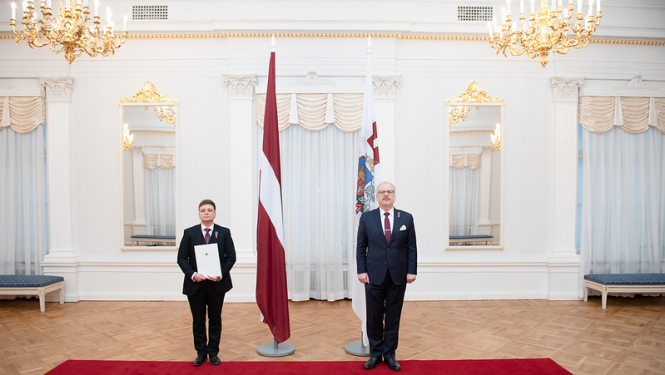 Akreditācijas vēstuli saņem jaunā Latvijas vēstniece Ungārijā Agnese Kalniņa