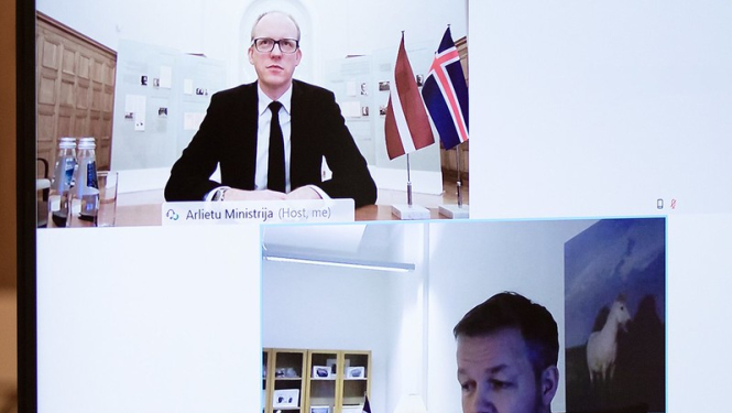 Valsts sekretārs ar jauno Islandes vēstnieku pārrunā sadarbības stiprināšanu