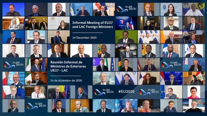 Edgars Rinkēvičs uzsver ciešākas sadarbības nozīmi starp Eiropas Savienības un Latīņamerikas un Karību reģiona valstīm