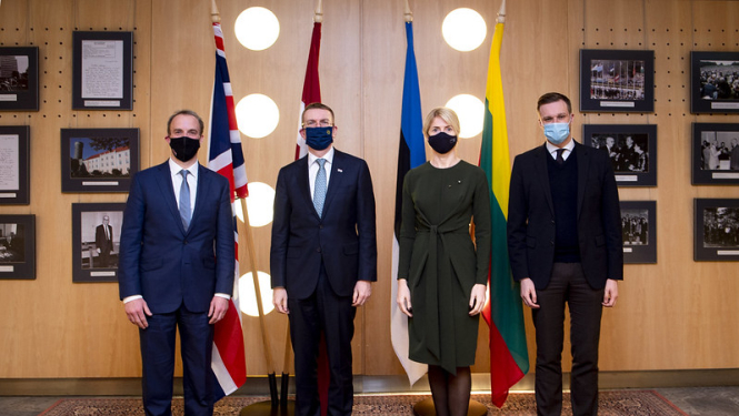 Foreign Ministers of the Baltic States and the United Kingdom to continue their successful cooperation on foreign policy issues