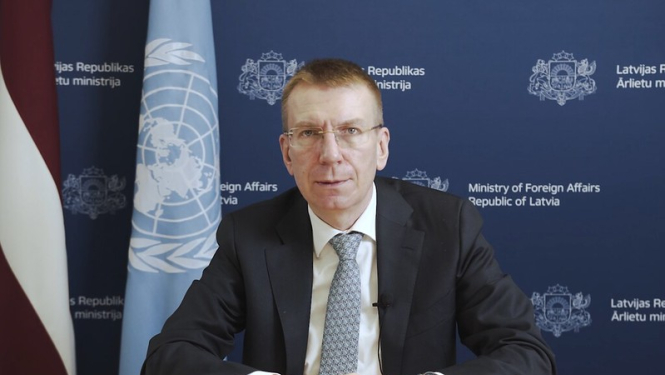 Ārlietu ministrs apliecina Latvijas nemainīgo atbalstu Ukrainas suverenitātei un tās teritoriālajai nedalāmībai