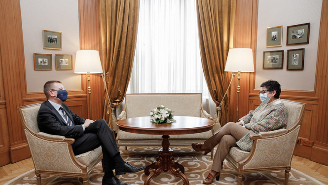 Latvijas un Spānijas ārlietu ministri pārrunā drošības un ES ārpolitikas aktualitātes