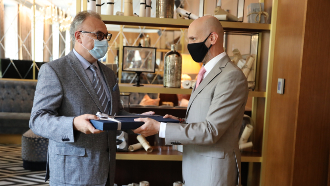 Ārlietu ministrija saka paldies Lietuvas vēstniekam par ieguldījumu divpusējo attiecību stiprināšanā