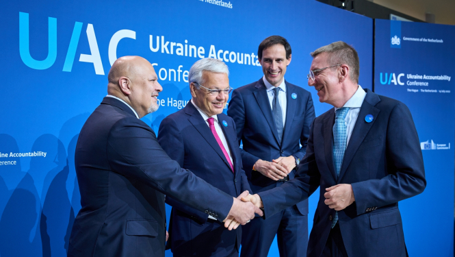 Ārlietu ministrs aicina uz ciešāku starptautiskā un nacionālā līmeņa koordināciju, saucot Krieviju pie atbildības par tās īstenotajiem noziegumiem Ukrainā