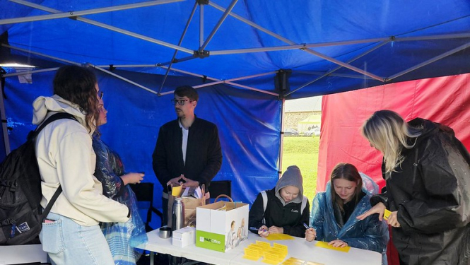 KD kolēģi Līvānos