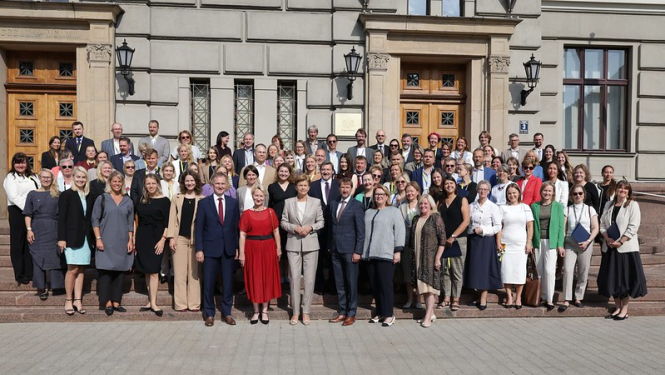 2024. gada 16. augustā Ārlietu ministrijā norisinājās 3. Starptautiskajās organizācijās strādājošo Latvijas profesionāļu forums