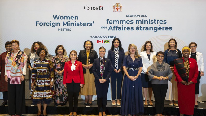 ārlietu ministres B.Bražas vizīte Kanādā. 20.09.2024.Kanādas ārlietu ministirjas foto