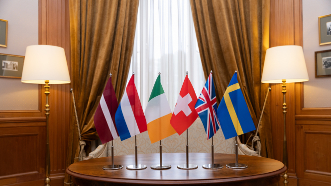 Karogo_valsts sekretārs pieņem jaunos vēstniekus. 18.08.2025.