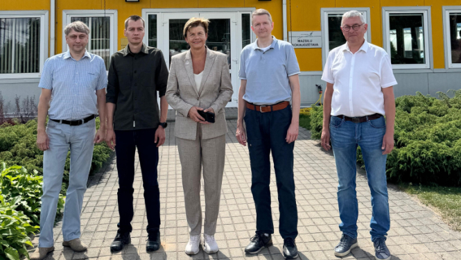 Ārlietu ministre vizītē Talsu novadā