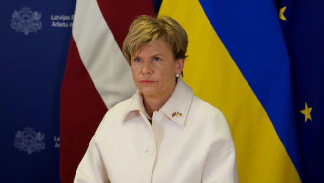 Baiba Braže attālināti piedalās Kijivas Drošības forumā