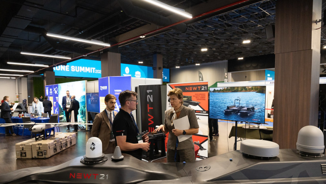 Baiba Braže piedalās “Dronu samits 2025”