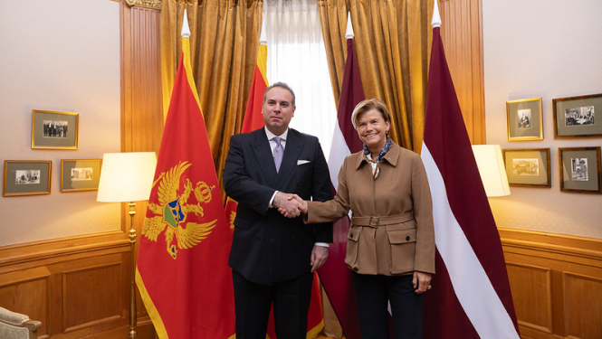 Baiba Braže un Filip Ivanović