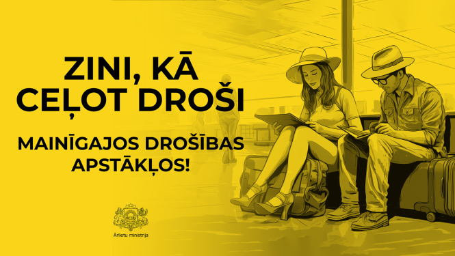 Zini, kā ceļot fdroši