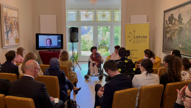 Diskusija par sieviešu ar invaliditāti lomu krīzes apstākļos