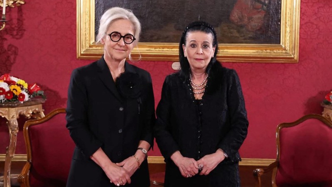 Elita Gavele un Myriam Spiteri Debono