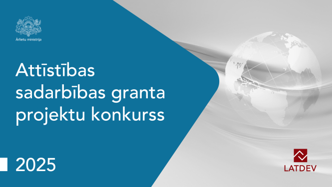 Attīstības sadarbības granta projektu konkurss 2025