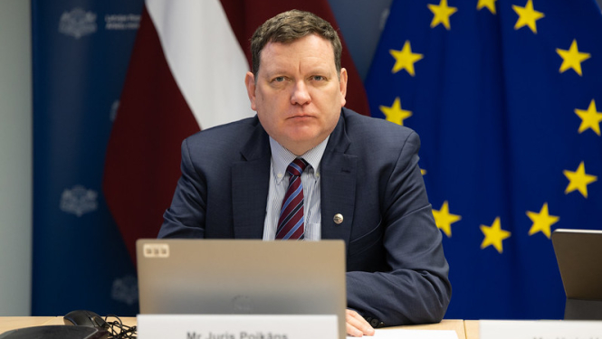 Juris Poikāns vebinārā par Ukrainas enerģētikas sektora atjaunošanu