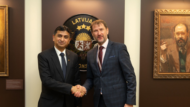 Kapila Fonseka un Andžejs Viļumsons