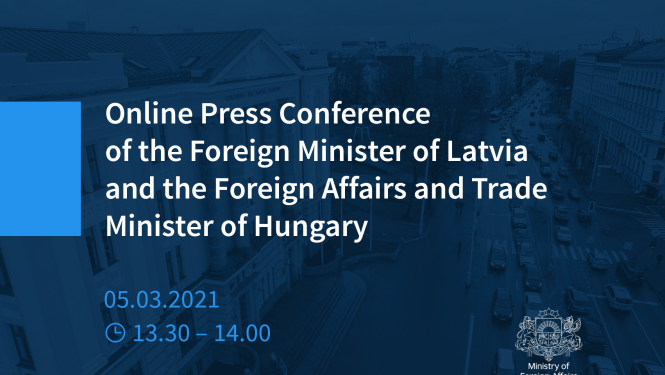 Edgars Rinkēvičs to meet with the Hungarian Minister of Foreign Affairs and Trade