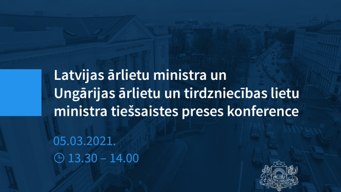Edgars Rinkēvičs tiksies ar Ungārijas ārlietu un tirdzniecības lietu ministru