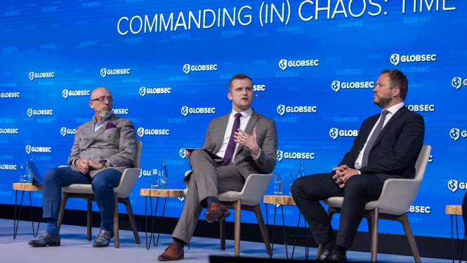 A.Uršuļskis GLOBSEC forumā 14.06.2025.